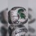 2024 Michigan State Spartans Hockey Big Ten Championship Ring/Pendant (Premium)